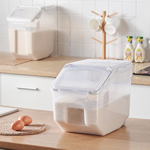 10 Liter / 20 lbs Rice Storage Container with Measuring - Image 3