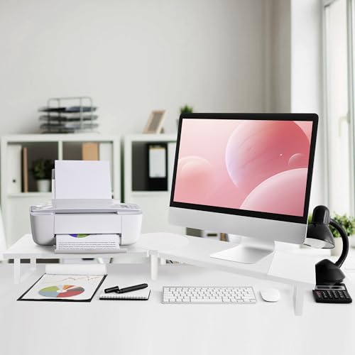 Across-Star Dual-Monitor Stand for Desk - Large Adjustable Length - Image 3