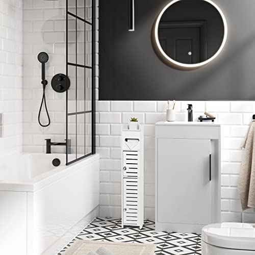 TuoxinEM Storage Cabinet for Small Spaces, Over The Toilet - Image 6