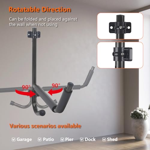 Pack Kayak Storage,15” Folding Kayak Storage Rack - Image 4