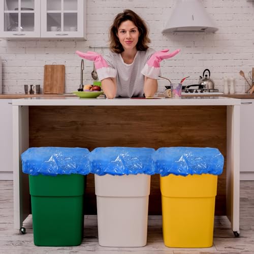 Yeaqee 12 Pcs Trash Can Covers Outdoor for Household Kitchen Bin - Image 3