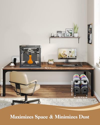 3D Printer Filament Storage Rack with Wheels, Rolling Cart - Image 4