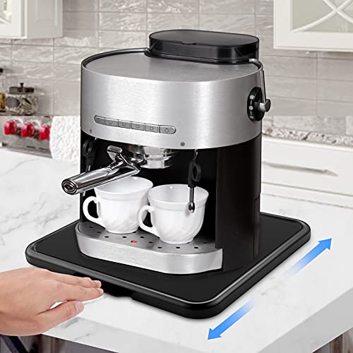 Kitchen Appliance Sliding Tray,Coffee Maker Rolling Tray - Image 3