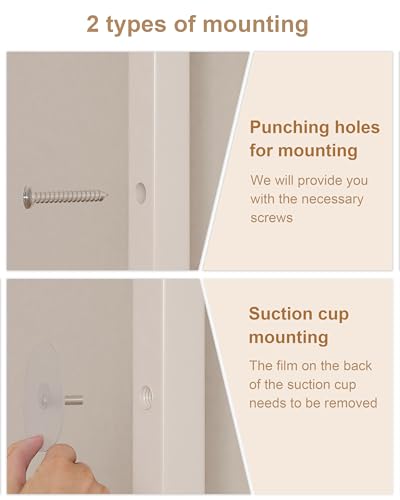 UMDONX Narrow 5-Tier Behind-the-Door Bathroom Storage Rack - Image 6