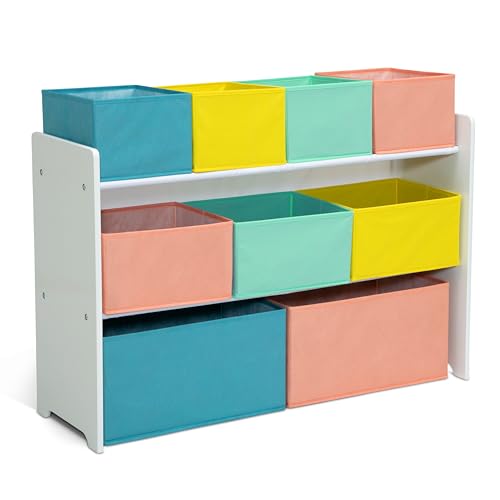 Delta Children Deluxe Multi-Bin Toy Organizer with Storage - Image 2