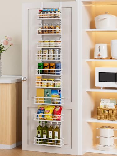 Delamu 9-Tier Over the Door Pantry Organizer, Adjust - Image 2