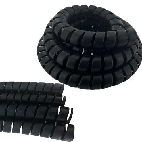 Spiral Wrap Cable Protector 2" OD x 10' Pre-Cut Lengths - Image 3