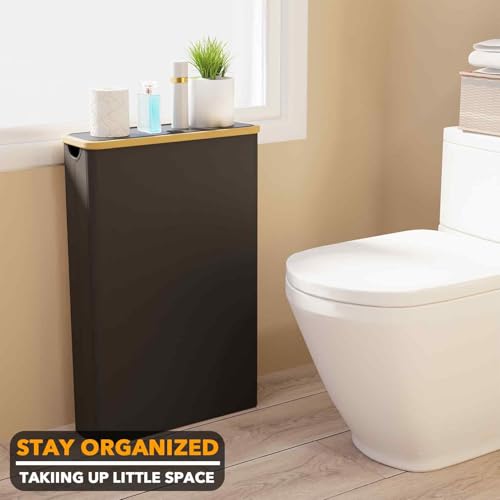 SpaceAid Extra Large Toilet Paper Storage with Lid, Hold - Image 8