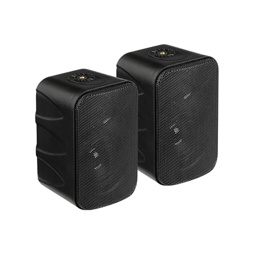3.5 inch Outdoor Speakers Wired, Waterproof Wall Mount Speakers - Image 2