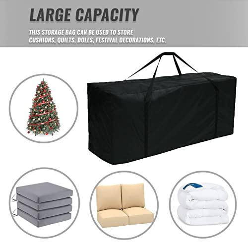 Outdoor Patio Cushion Storage Bags 68Inch Waterproof Extra - Image 6