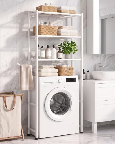 Kitsure Over Toilet Storage Rack, Sturdy Metal - Image 8