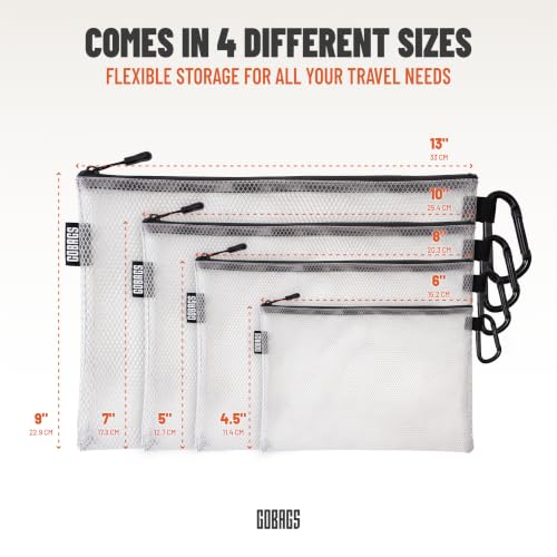 GOBAGS Air Production Multi-Size Clear Zipper Pouch | All Products - Image 5