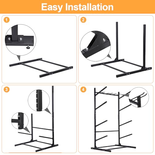 Kayak Storage Rack 3 Boards / 4 Boards, Kayak Racks for Garage - Image 8