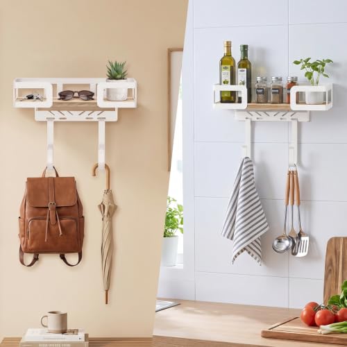 Ironing Board Holder Wall Mount, T&Y‑Shaped Wall Hanger - Image 3