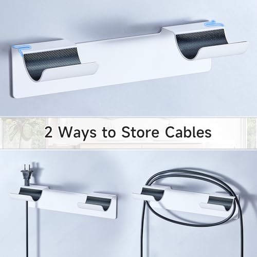 2 PCS Wall Mount Curling Iron Holder and Hair Tool | Home Organization - Image 5