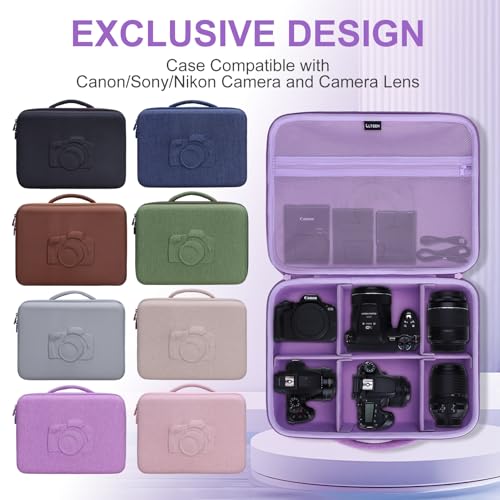 Large Camera Case Bag for Canon/Sony/Nikon Camera and Multiple - Image 7