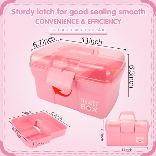 TERGOO 11in Mutipurpose Storage Box Organizer | Home Organization - Image 4