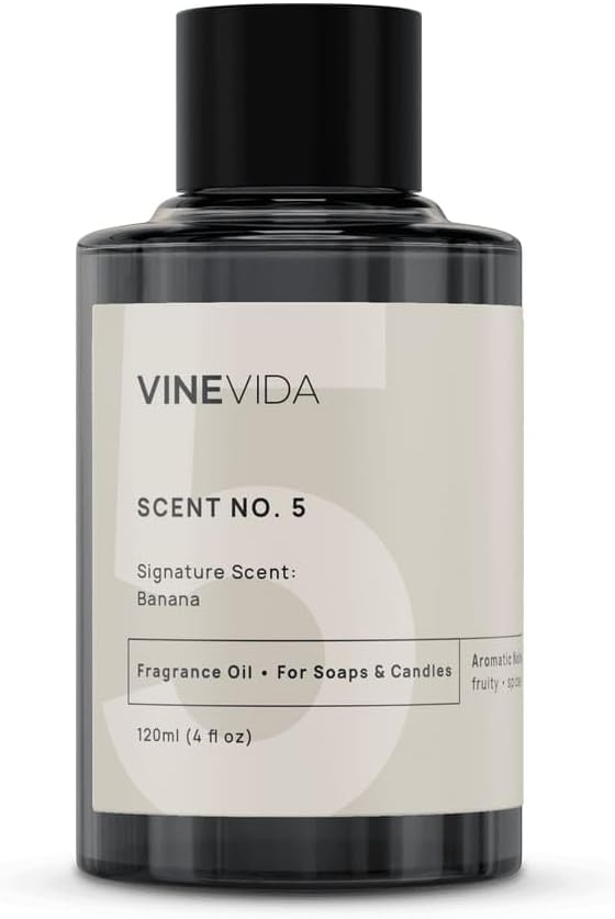 VINEVIDA [4oz] NO. 5 Fragrance for Soap & Candle Making - Essential Oil Scent