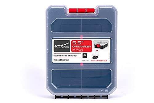 Mini Parts Organizer Box – Small Hardware Storage Case with 6 - Image 3