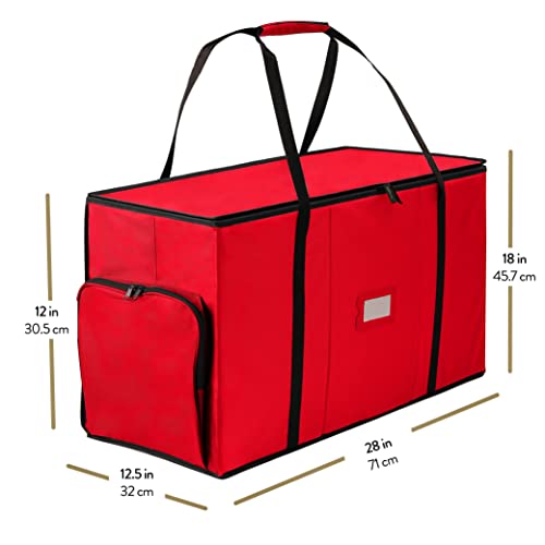 ZOBER All in One Christmas Ornament Storage Box & Decoration - Image 7