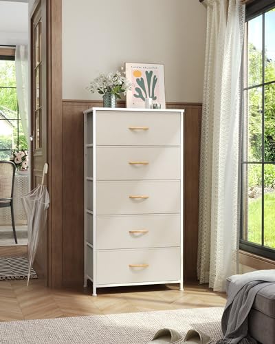 Tall Dresser, Wide Vertical Fabric Storage Organizer - Image 7