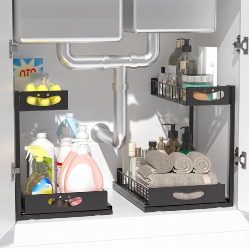 Under Sink Organizer with Pull-Out Drawers,Kitchen S | All Products - Image 2