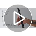 DAOYA Corner Shower Caddy Tension Pole 4 Tier Shower Caddy - Image 8
