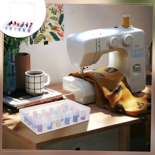 4 Packs Thread Storage Box Multi Size Thread Spool Holder - Image 5