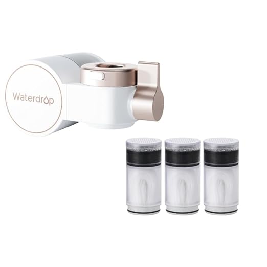 Waterdrop Water Filter for Sink Faucet 2.0, Bathroom Sink Water Filter Faucet for Skin, 0.01 Micron, Reduce Chlorine & Scale Control and BFTF1 Replacement Filter