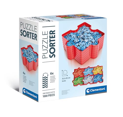 Clementoni- Puzzle Sorter: 6 Trays for Easy Jigsaw Puzzle Sorting - Image 2