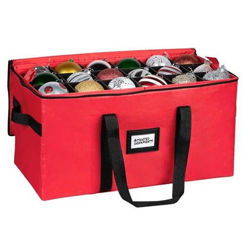 Christmas Ornament Storage Container,Box Stores Up to 54 - Image 2