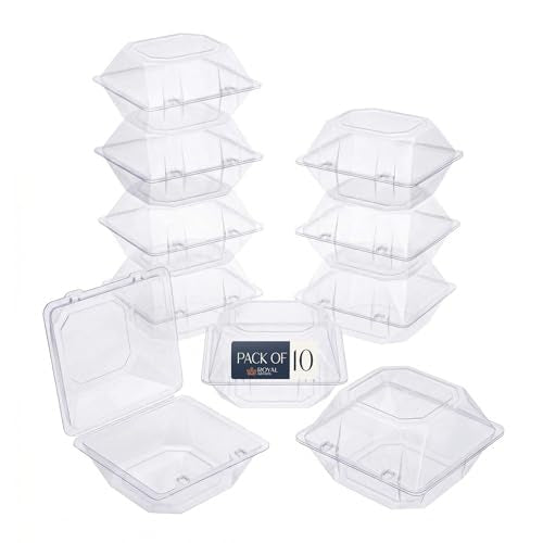 Royal Imports Clear Plastic Corsage Box Flower Boutonniere 5x4x3 - Image 2