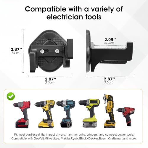 2 Pack Magnetic Drill Holder Heavy Duty - Image 4