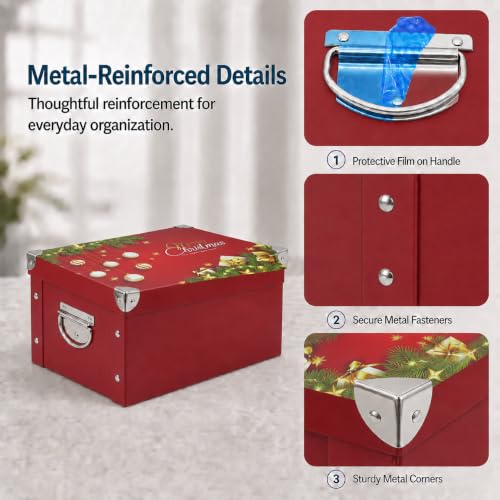 GUOZI Collapsible Storage Box, Decorative Memory Box - Image 5