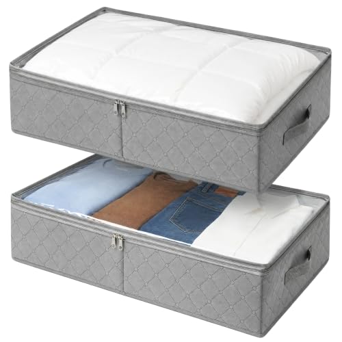LotFancy Under Bed Storage Bags with Clear Window & | All Products - Image 2