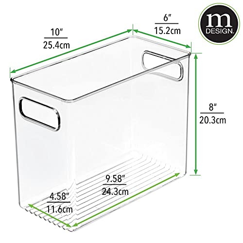 mDesign Plastic Modern Kitchen, Pantry Food Storage Container Bin - Image 3
