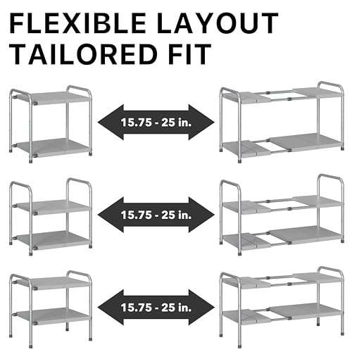 Simple Houseware Under Sink 2-Tier Heavy Duty Expand | All Products - Image 6