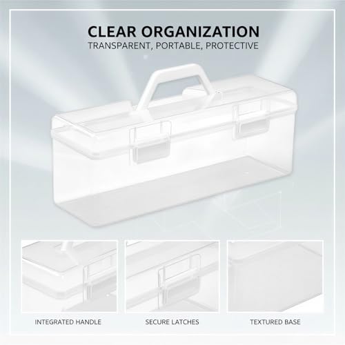 Seed Storage Organizer Box, Clear Plastic Seed Packet - Image 8