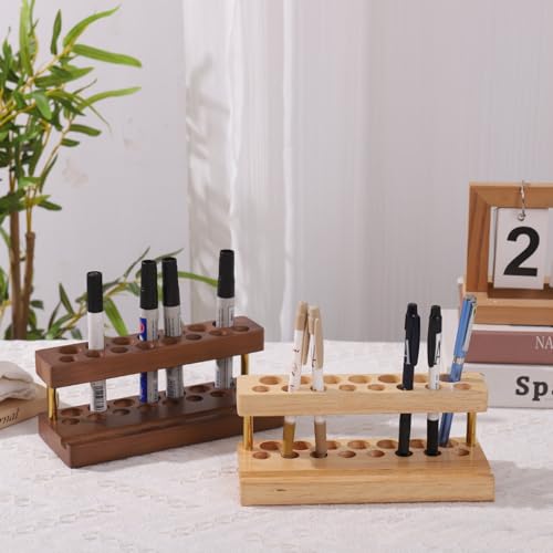 Pen Holder for Desk, Pencil Organizer, Fountain Pen Display Stand - Image 6