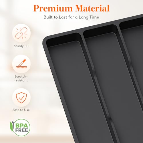 Lifewit Utensil Organizer for Kitchen Drawer, Expand | All Products - Image 6