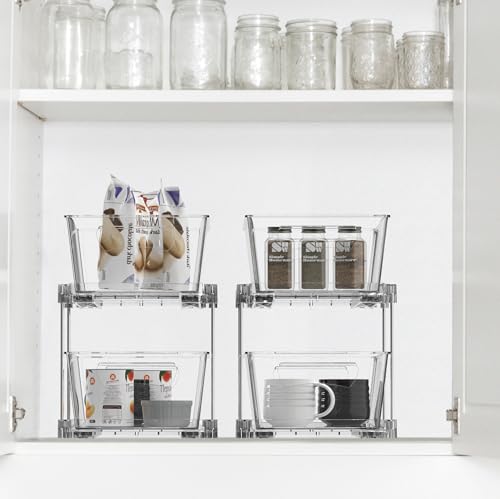 Simple Houseware 2Pcs 2-Tier Slim Drawer Cabinet Pul | All Products - Image 8
