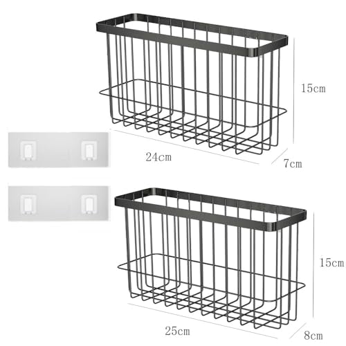 2 Piece Kitchen Cabinet Door Storage Box,Self Adhesi | All Products - Image 7