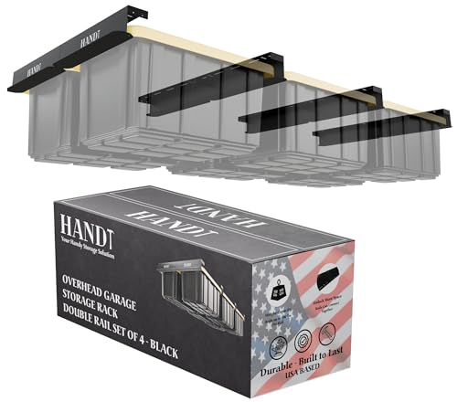 USA Based Overhead Garage Storage Rack, Connectable Heavy Duty - Image 2