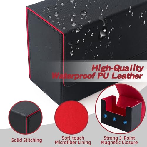 Premium Graded Card Storage Box, PU Leather Case for PSA - Image 6