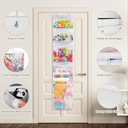 Over Door Toy Organizer, Hanging Stuffed Animal Stor | All Products - Image 7