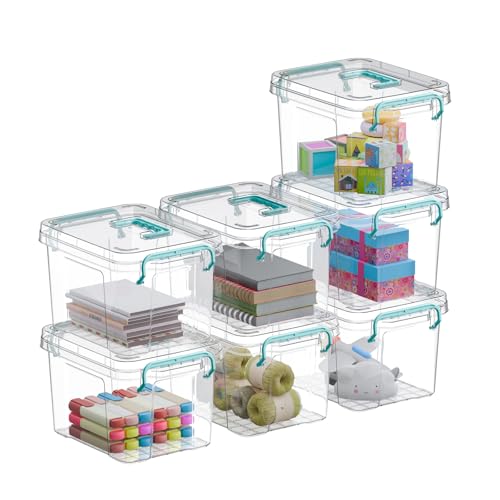 Covetree 7 Packs 3 Qt Small Storage Bins | Home Organization - Image 2