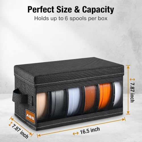4-Pack 3D Printer Filament Storage Box - Image 3