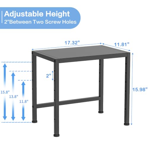 17.3” Metal Storage Shelves,150LBS Heavy Duty Shelvi | Under Sink Stor - Image 3