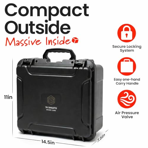Graded Card Storage Box, IP67 Waterproof Hard Slab Case - Image 3