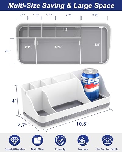 Bathroom Counter Organizer and Storage, 7 Slots Detachable - Image 5